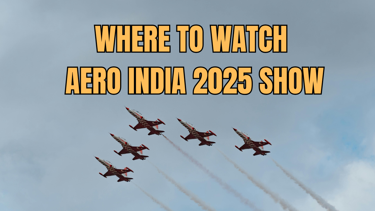 aero show 2025 in bengaluru: when and where to watch the event from february 10-14