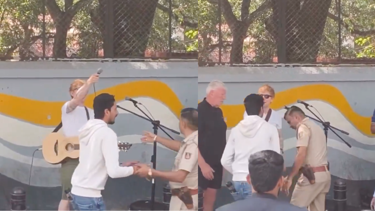 bengaluru police stops ed sheeran's shape of you street performance at church street midway- here's why