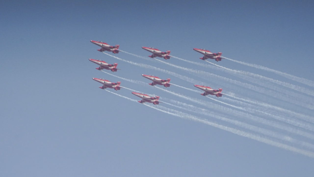 Aero India 2025 Live Updates US Air Force Band Final Approach Performs in Bengaluru Aero India 2025 Live Updates US Air Force Band Final Approach Performs in Bengaluru