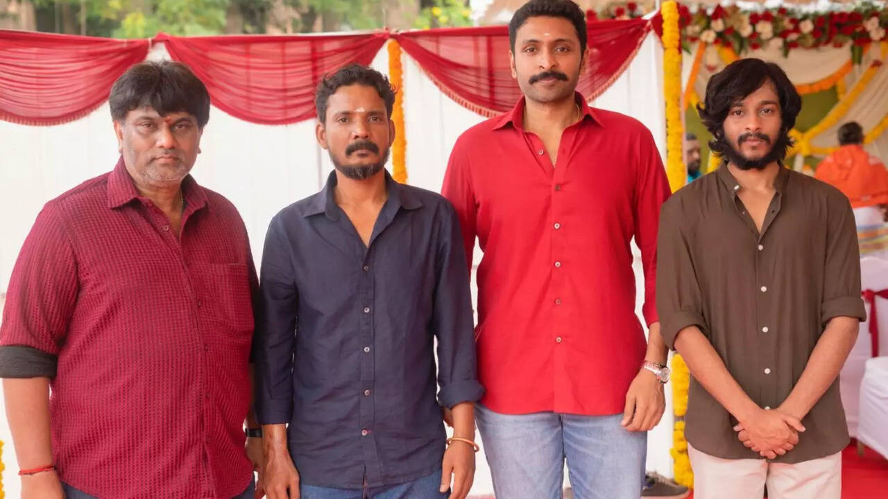 Vikram Prabhu's new film launched Vikram Prabhu's new film launched