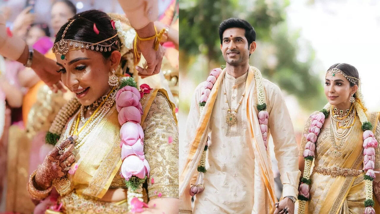  Parvati Nair : தாலி கட்டும் போது ஆனந்த கண்ணீர்... காதலனை கரம் பிடித்த நடிகை பார்வதி நாயர்! 