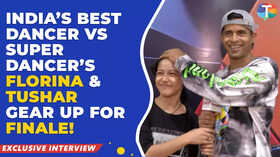 Indias Best Dancer vs Super Dancers Florina Tushar on finale their bond revealing each others secrets Indias Best Dancer vs Super Dancers Florina Tushar on finale their bond revealing each others secrets
