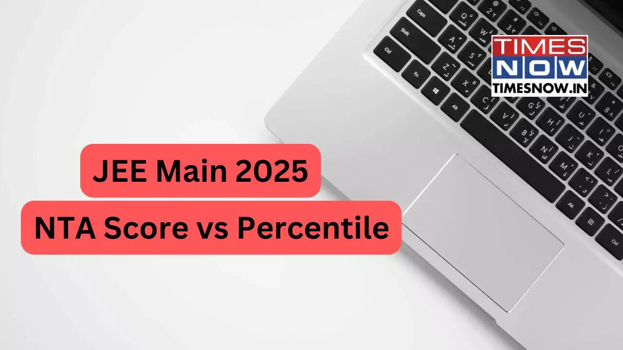 jee main 2025: what is difference between nta score and percentile cutoff expected advanced jeemain.nta.nic.in