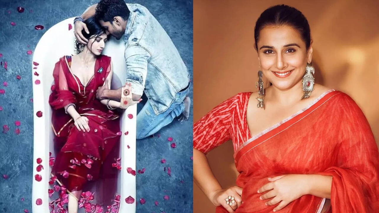 sanam teri kasam re-release: vidya balan enjoys watching harshvardhan rane film; says mawra hocane 'aap kamaal ho'