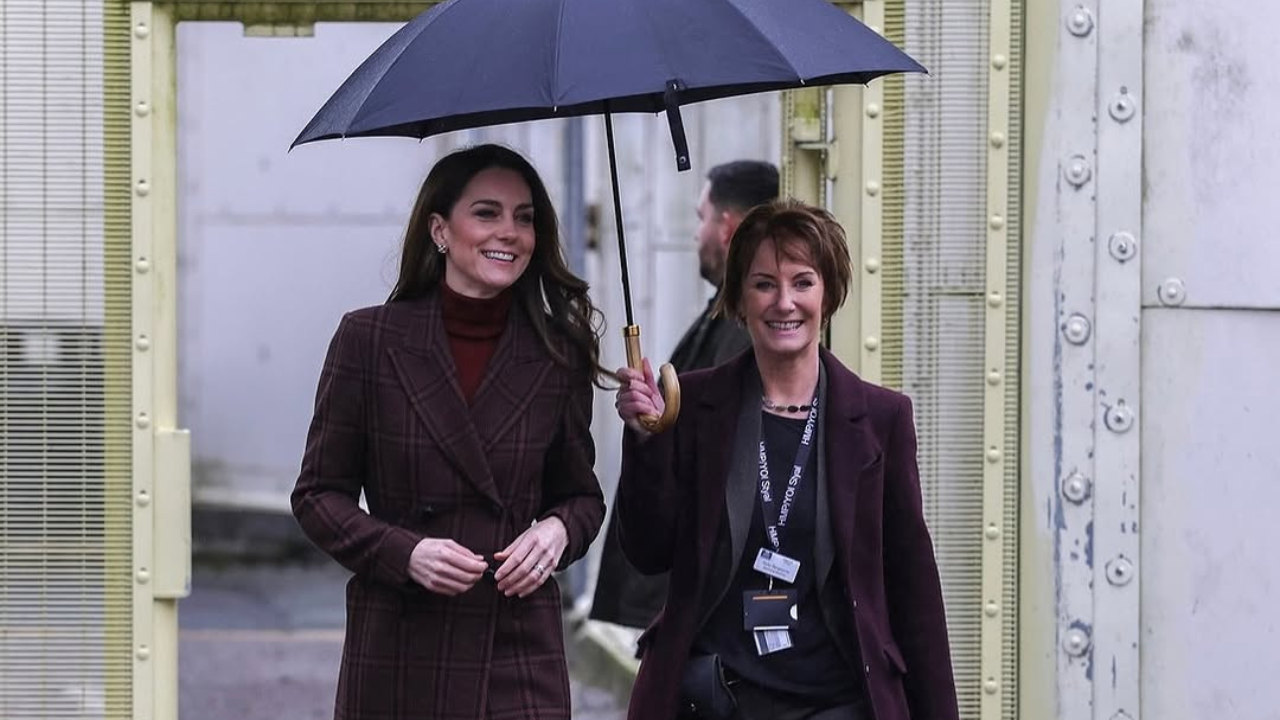 Kate Middleton flaunts upcycled winter coat Kate Middleton flaunts upcycled winter coat