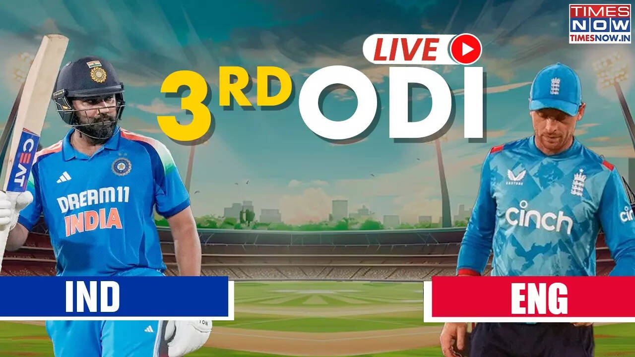 india vs england cricket live ind vs eng 3rd odi toss cricket match scorecard commentary live score streaming updates from ahmedabad