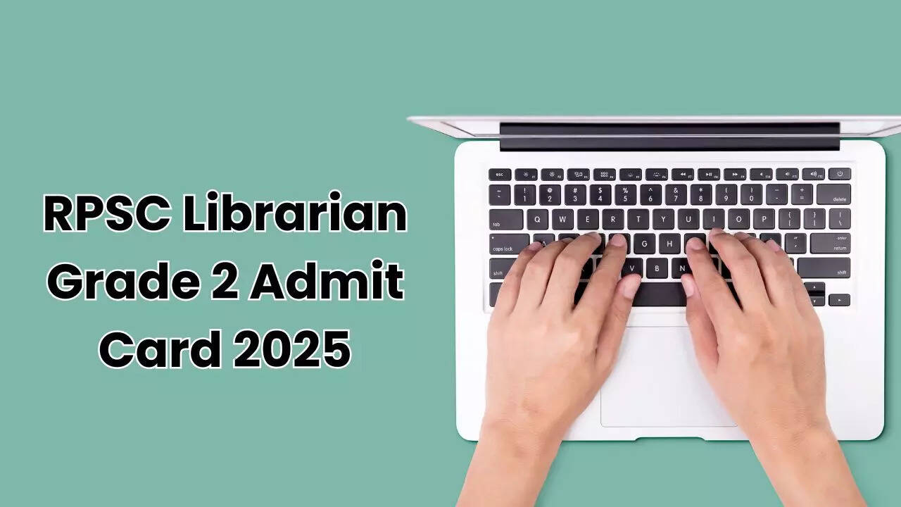 rpsc librarian grade 2 admit card 2024 download pdf link at official website sso portal rpsc rajasthan gov in by application no