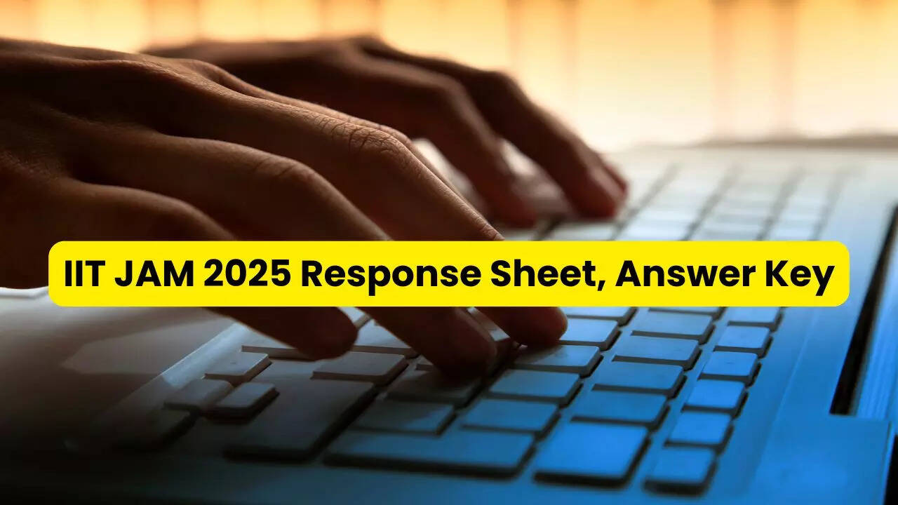 iit jam 2025 response sheet answer key pdf at jam2025 iitd ac in download pdf here