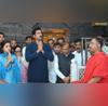 Vicky Kaushal Rashmika Mandanna Visit Shirdi Sai Baba Temple Ahead Of Chhaava Release See Pics