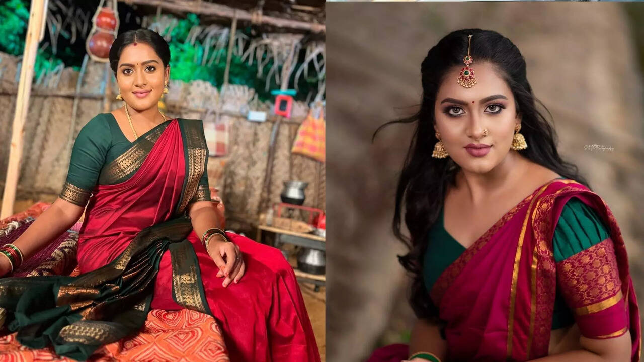  Puducherry : புதுச்சேரி பொண்ணு... டஸ்கி ஸ்கின் அழகி! சின்ன மருமகள் மலர் யார் தெரியுமா? 