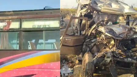 10 Maha Kumbh Devotees Killed In Bolero-Bus Crash On Prayagraj-Mirzapur  Highway - VIDEO | Times Now