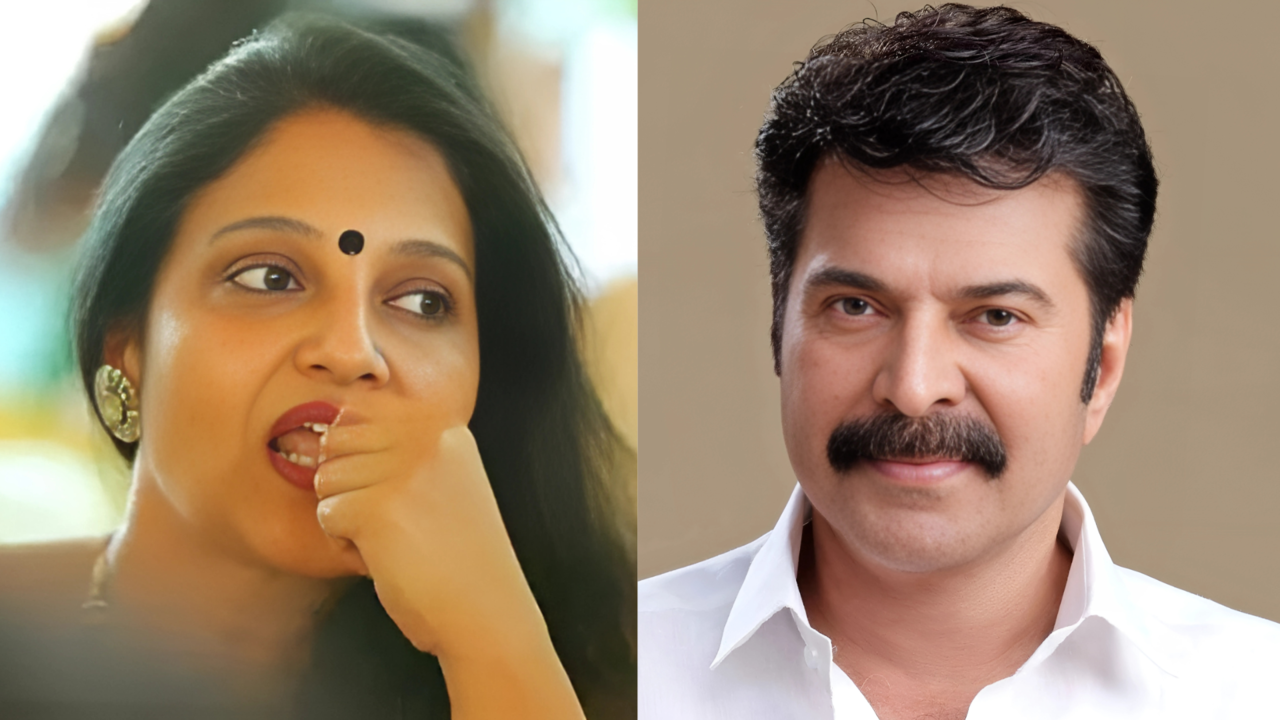 Karthika And Mammootty