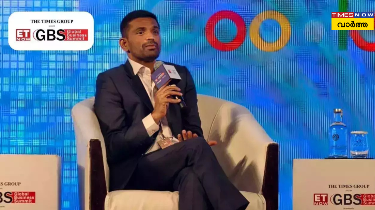 GPay's Sharath Bulusu at ET NOW Global Business Summit 2025. Image