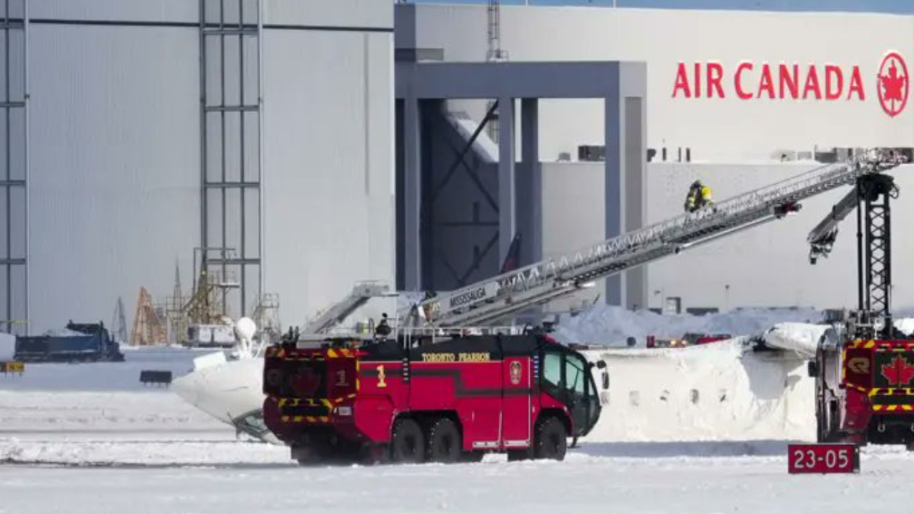 Why Delta Plane Crashed At Toronto Pearson Airport Weather Theories