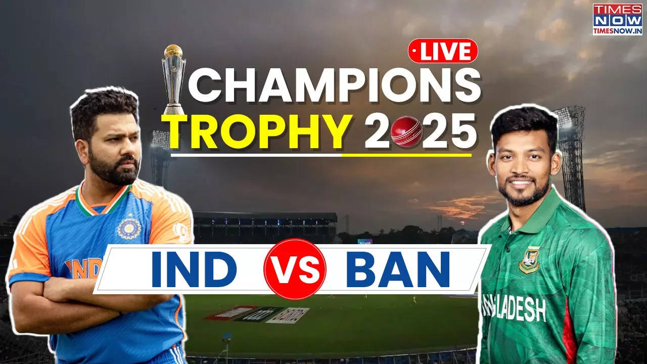 India vs Bangladesh Live Score, Champions Trophy 2025: Virat Kohli gone for 22, IND On Course With Gill In Chase Of 229