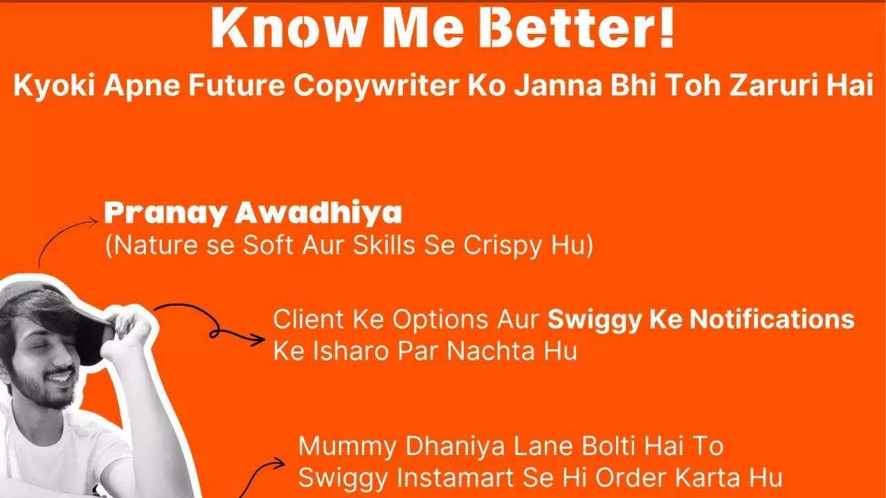 Copywriter's Creative Job Portfolio For Swiggy Instamart