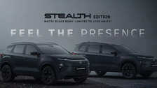 Tata Safari and Harrier SUVs get exclusive stealth versions limited to 2700 units