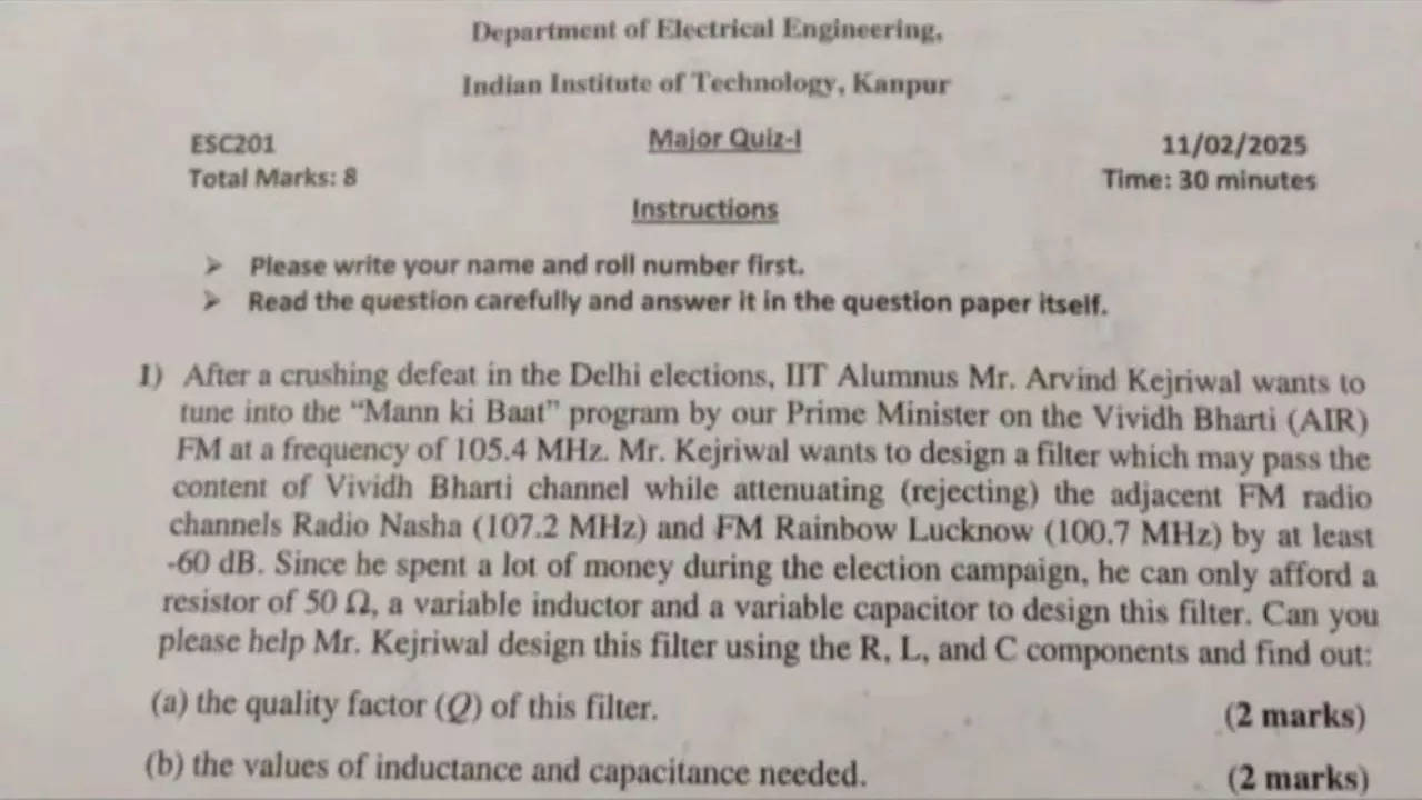 “对学生更具吸引力”：IIT Kanpur在Kejriwal-Modi上回答病毒问题