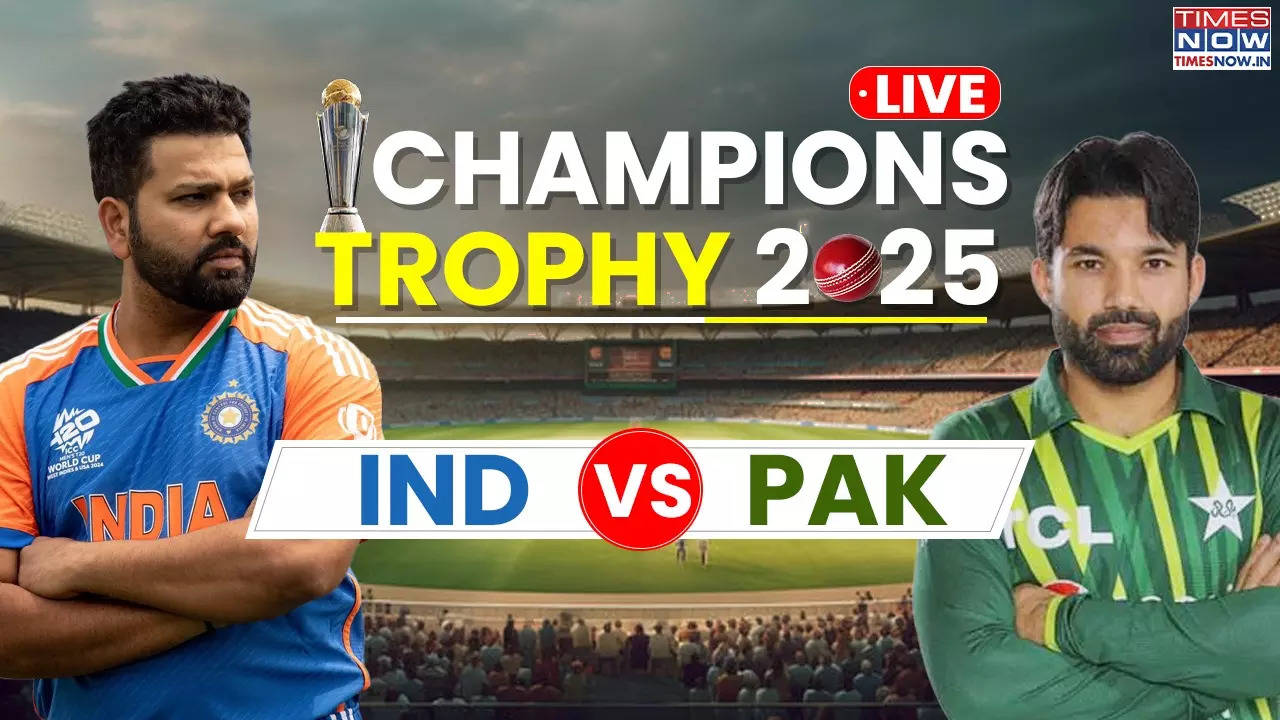 India vs Pakistan Live Score, Champions Trophy 2025: Kuldeep’s Twin Strikes Dent PAK’s Progress; IND On Top