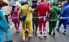 ITS TIME TO MORPH Brazilian Cops Dress Up As Power Rangers To Catch Thief During Carnival - WATCH ITS TIME TO MORPH Brazilian Cops Dress Up As Power Rangers To Catch Thief During Carnival - WATCH