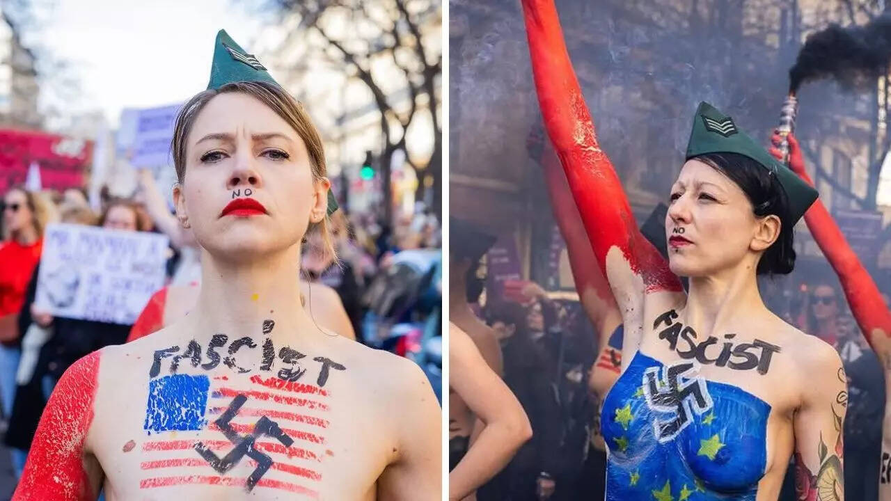 Activistas femeninos en París