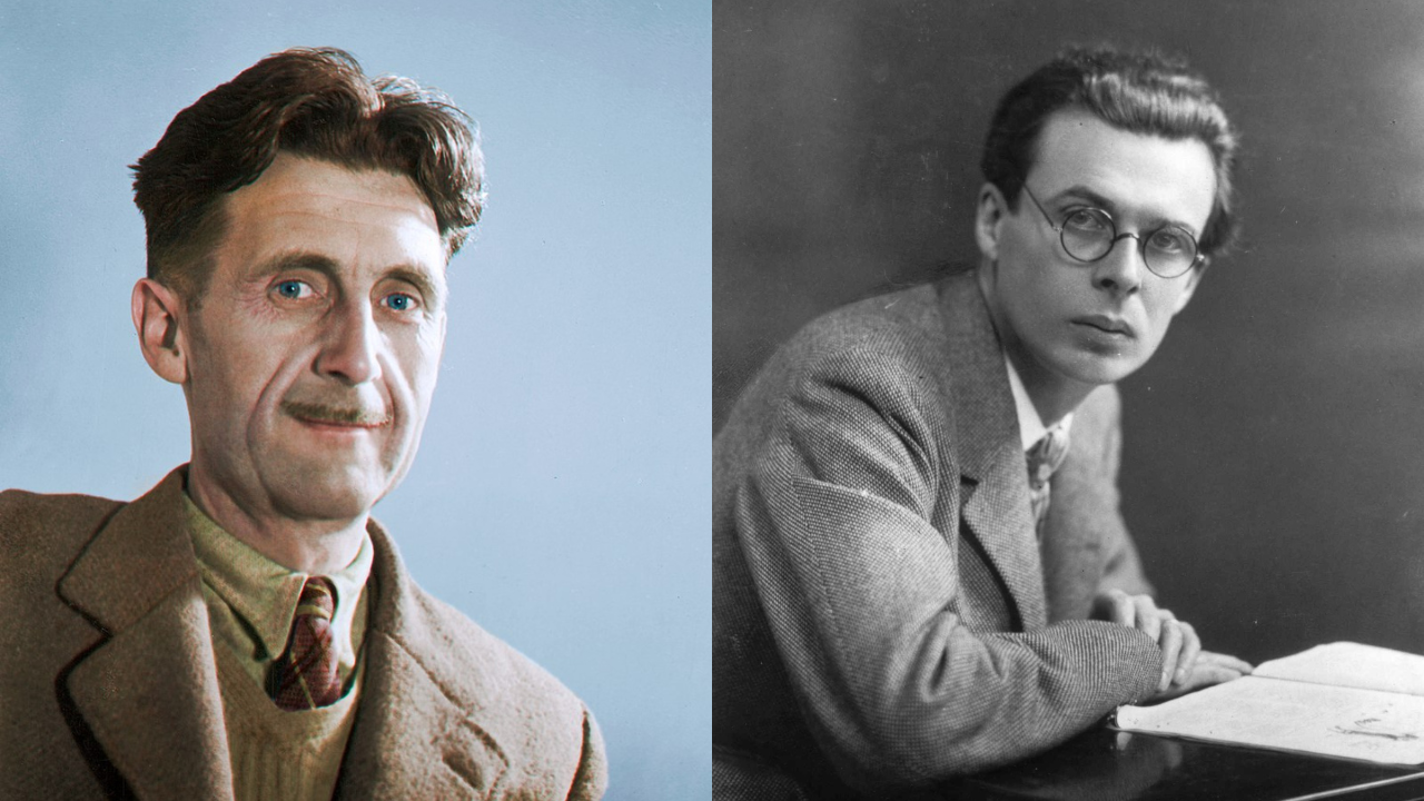 George Orwell vs. Aldous Huxley, que la visión distópica se siente más escalofriante George Orwell vs. Aldous Huxley, que la visión distópica se siente más escalofriante