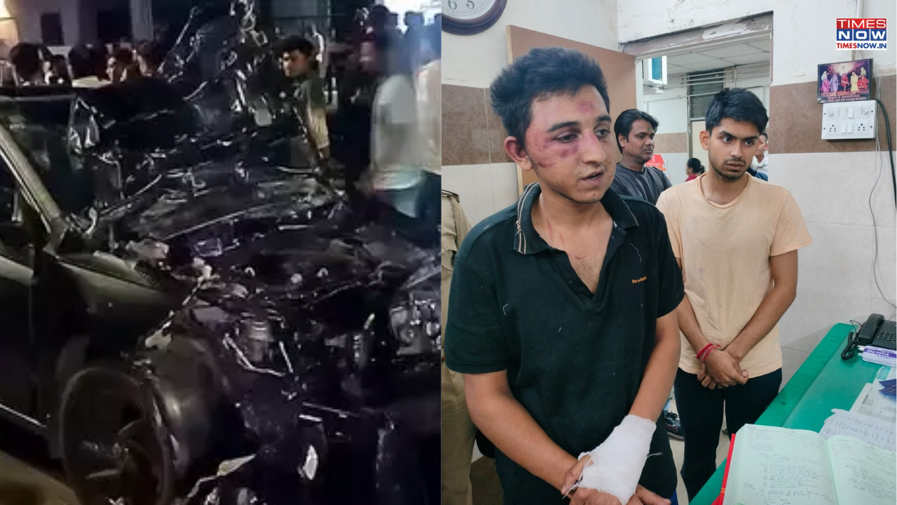 Vadodara Accident: Woman Took Children On Scooty Ride, Minutes Later They Were Mowed Down By Car | Times Now
