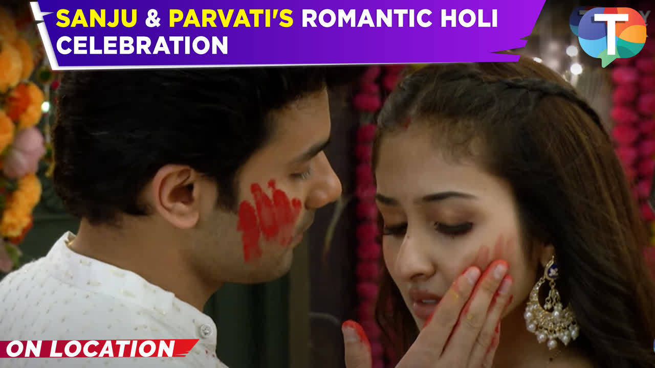 Parineetii UPDATE: Sanju and Parvati's unforgettable ROMANTIC Holi ...