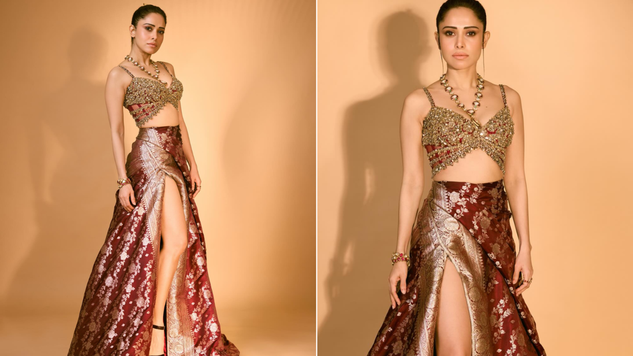 Tampilan Nushrratt Bharuccha yang elegan