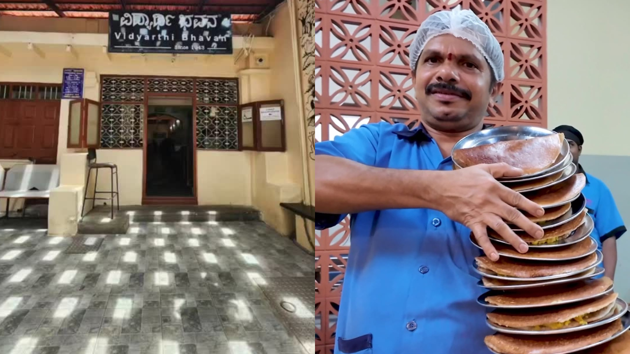 Vidyarthi Bhavan ha estado sirviendo deliciosa Benne Dosa durante más de ocho décadas ahora Créditos-Instagram-Vidyarthibhavan Vidyarthi Bhavan ha estado sirviendo deliciosa Benne Dosa durante más de ocho décadas ahora Créditos-Instagram-Vidyarthibhavan