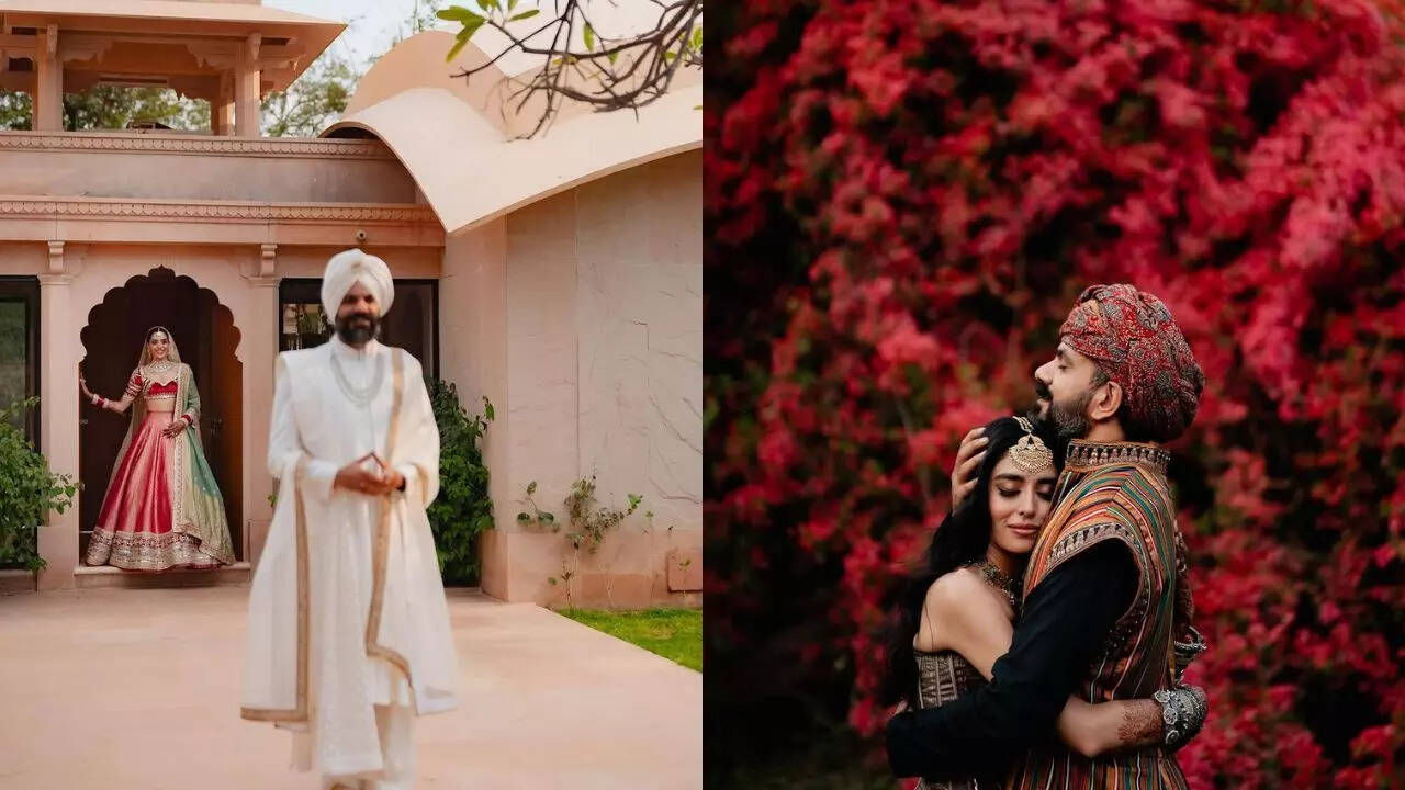 After Filming Countless Celebrity Weddings, Vishal Punjabi Chose A Luxe Resort In Rajasthan For His Own Intimate Nuptials