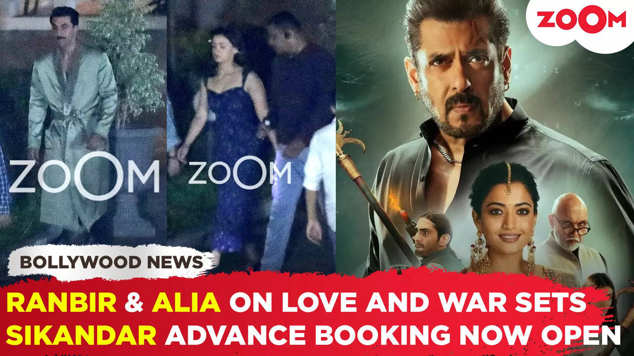 Ranbir & Alia SPOTTED in RETRO LOOKS on Love and War sets Salman