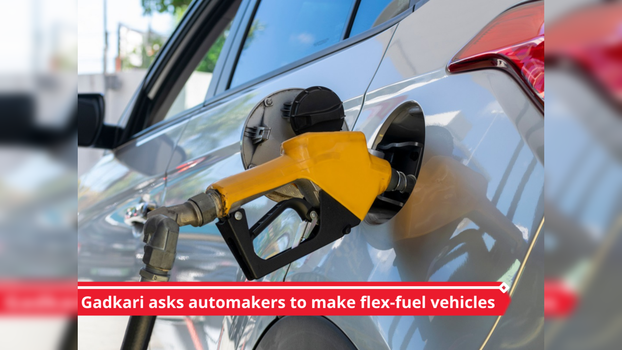 Nitin Gadkari wants automakers to make flex fuel vehicles in six months