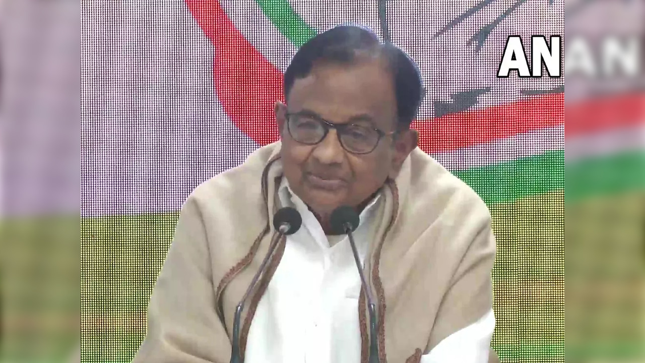 Former finance minister P Chidambaram