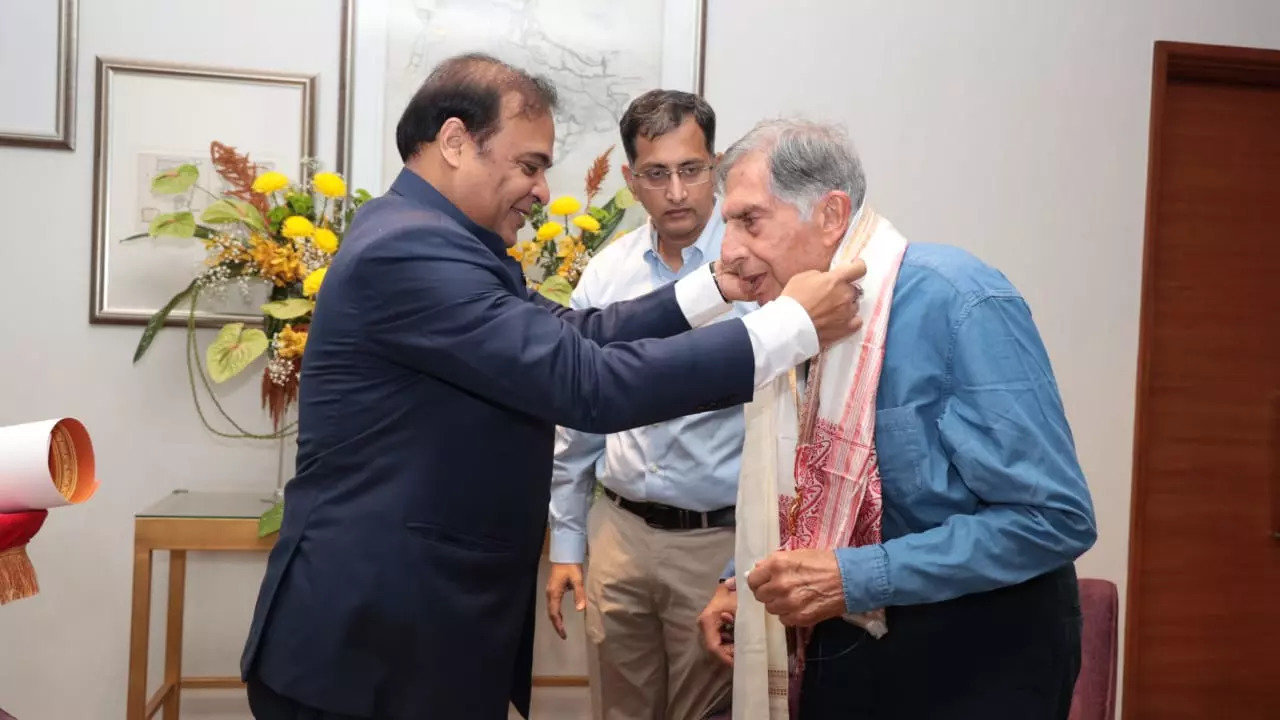 Ratan Tata honoured with Assam's highest civilian award