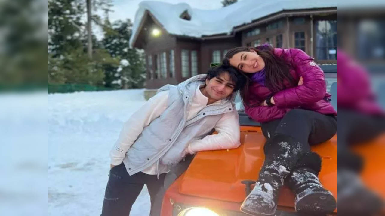 Sara Ali Khan with brother Ibrahim Ali Khan