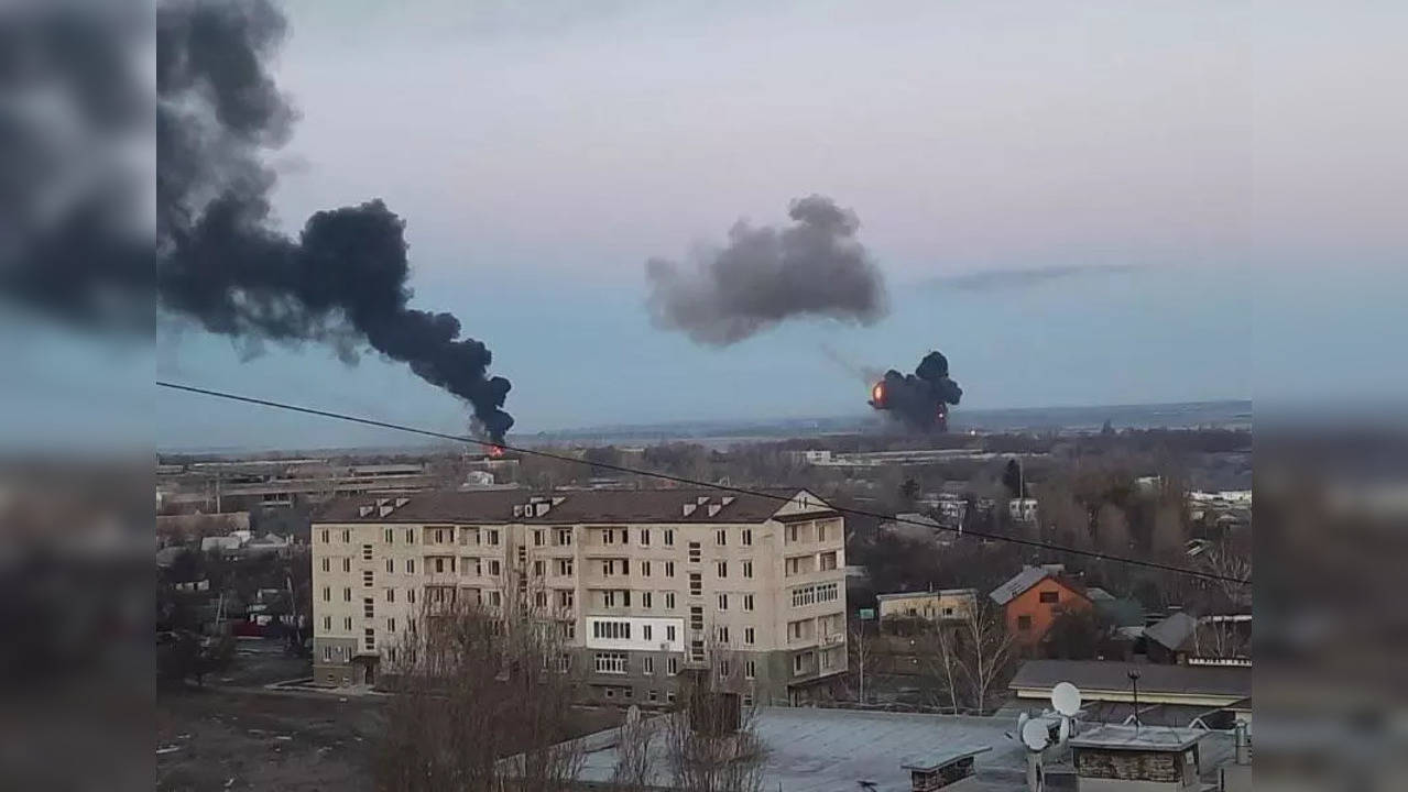 Russia launches large scale attacks across Ukraine.