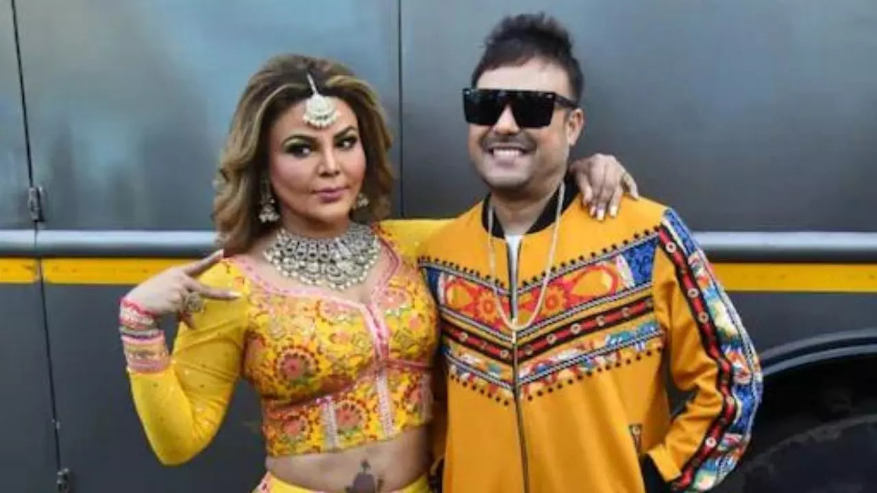 Ritesh with Rakhi Sawant