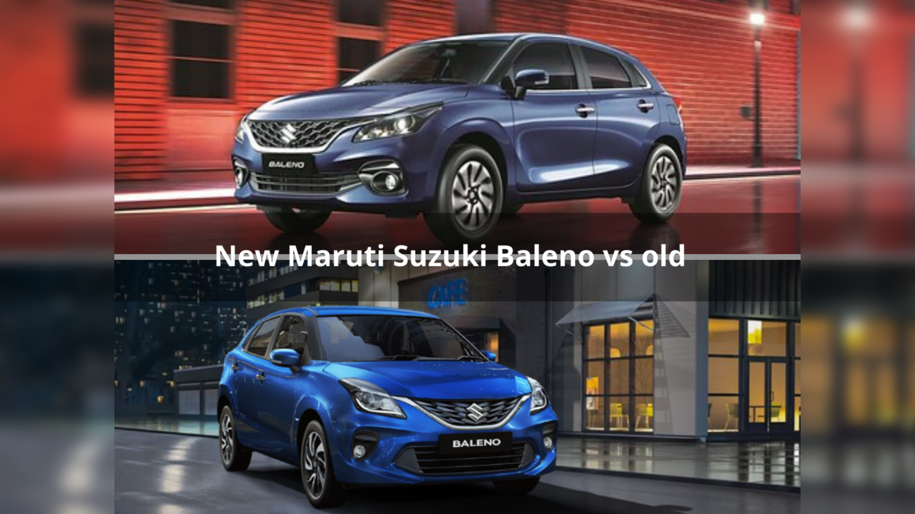 New Maruti Suzuki Baleno vs Old