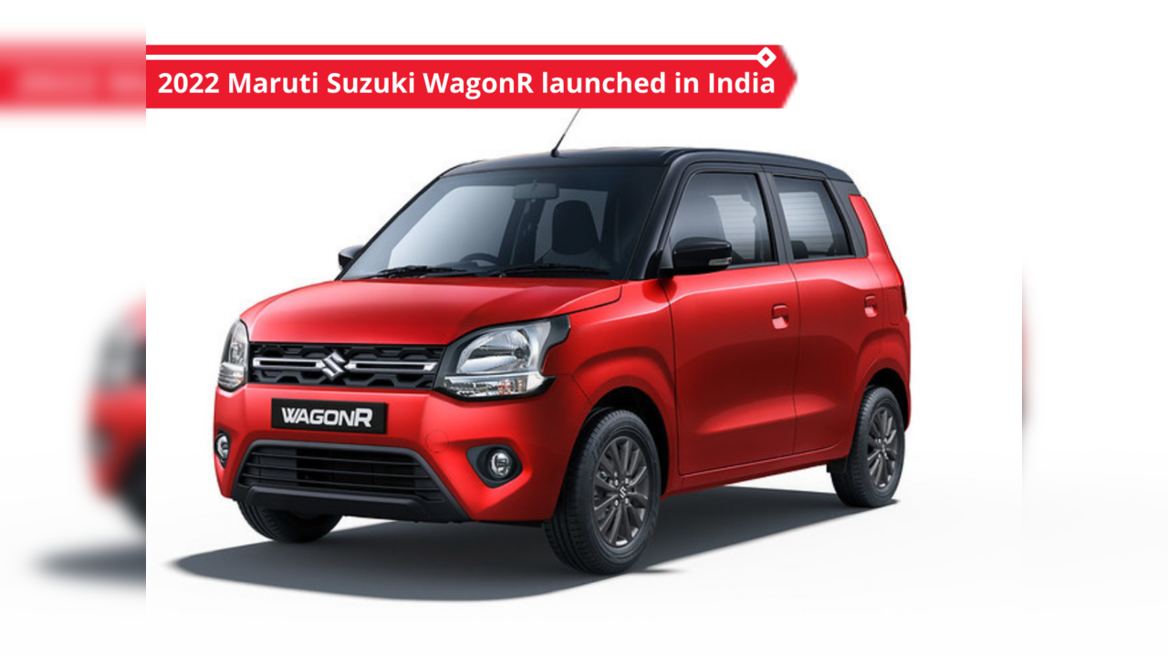 2022 Maruti Suzuki WagonR launched