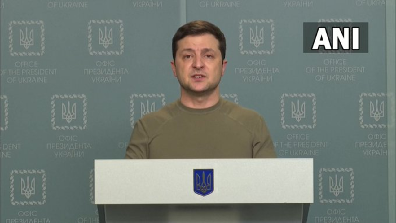 Ukraine President Volodymyr Zelenskyy