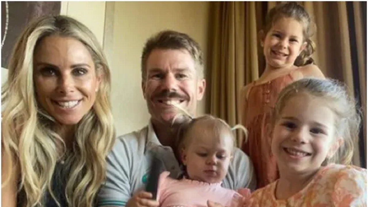 David Warner family