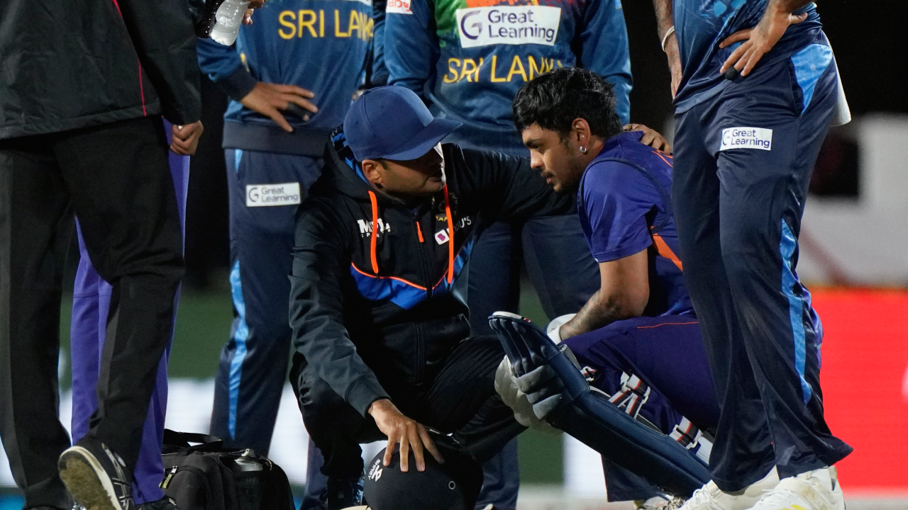 Ishan Kishan injury-AP