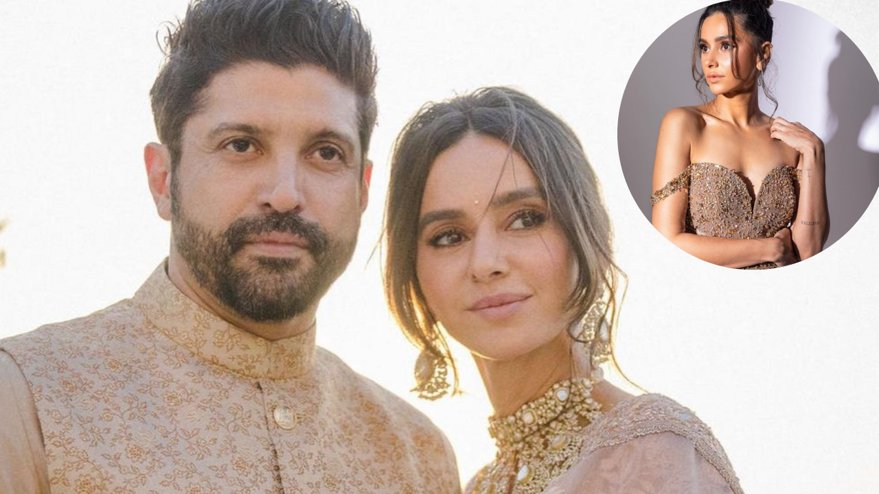 Shibani Dandekar pays sweet nod to her wedding celebration with Farhan  Akhtar by getting new tattoo; can you guess what it is?