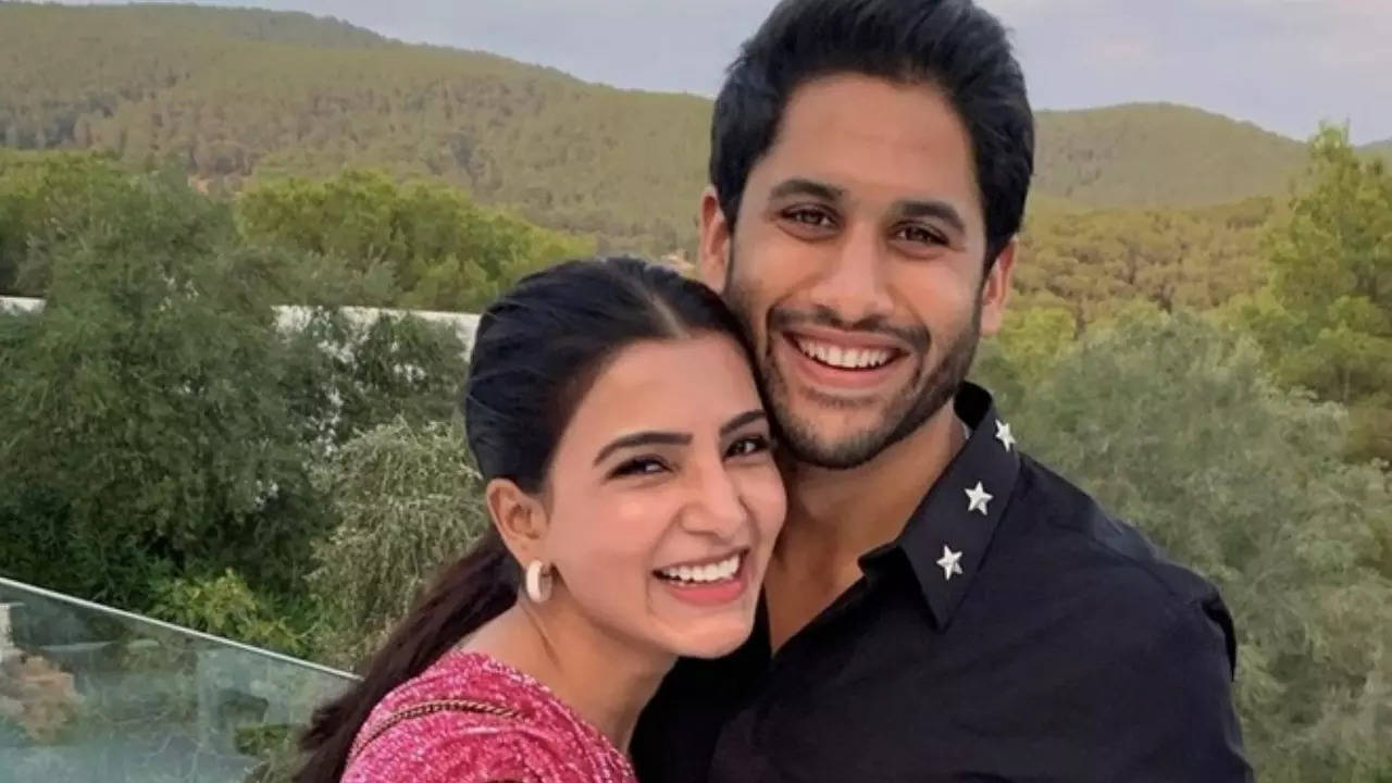 Samantha Ruth Prabhu with Naga Chaitanya