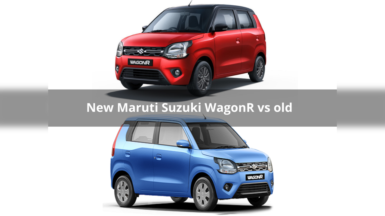 2022 Maruti Suzuki WagonR vs Old