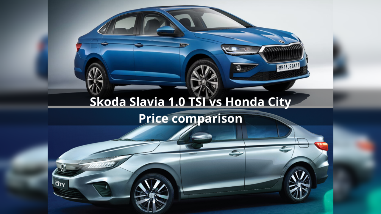 Skoda Slavia 1.0 TSI vs Honda City