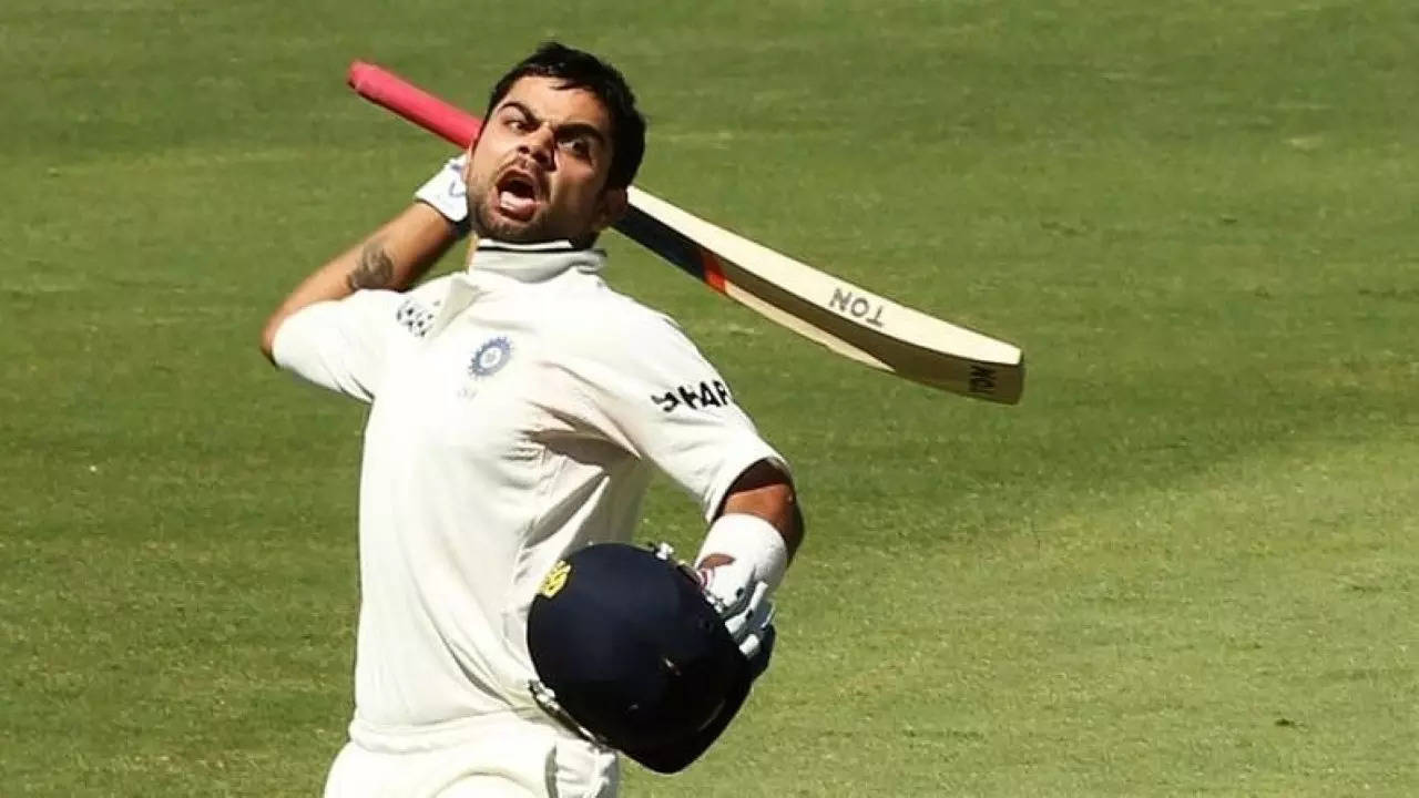 Virat Kohli 1st Test century