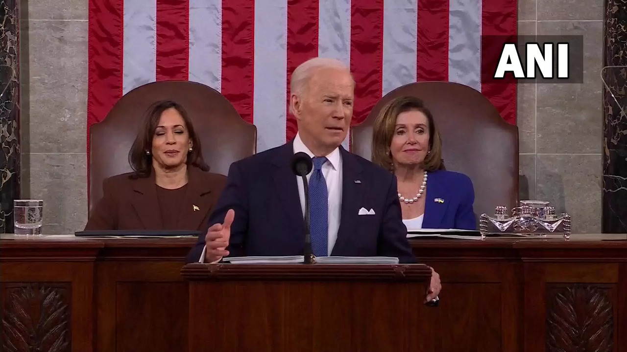 President Joe Biden delivers his first State of the Union address