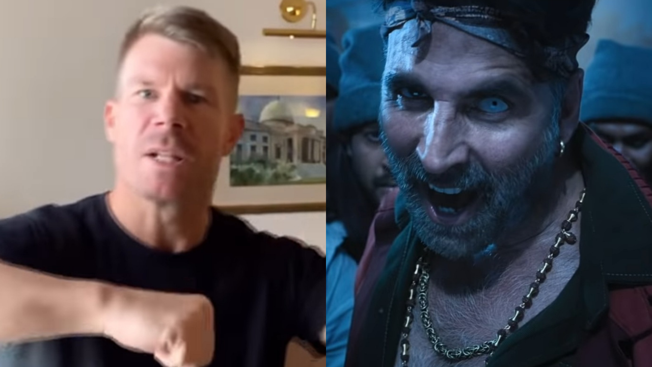 David Warner Akshay Kumar